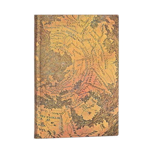 Paperblanks Flexis Hunt-Lenox Globe notitieboek Midi Gelinieerd