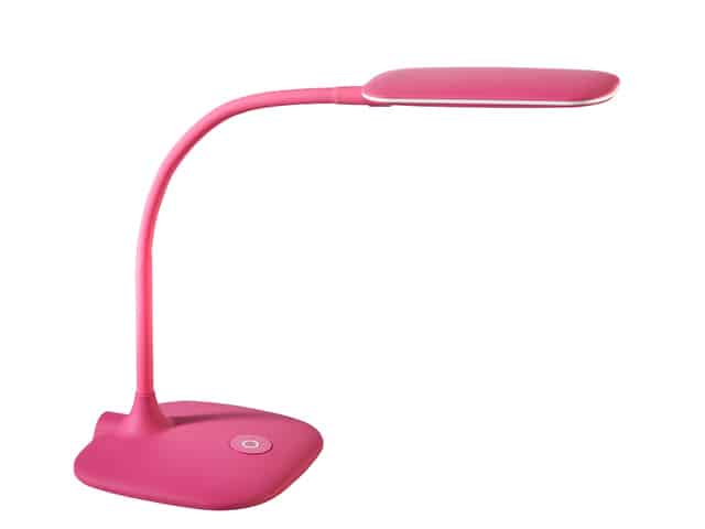 Bureaulamp LED roze