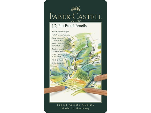 Faber-Castell PITT pastelpotloden 12 stuks