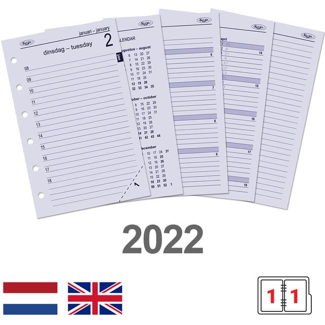 Kalpa agendavulling Pocket dag 2022