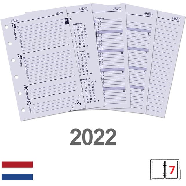 Kalpa kalendarium Pocket week 2022